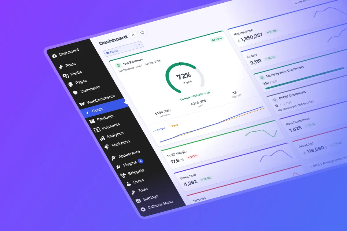 How to Set and Track Sales Goals in WooCommerce