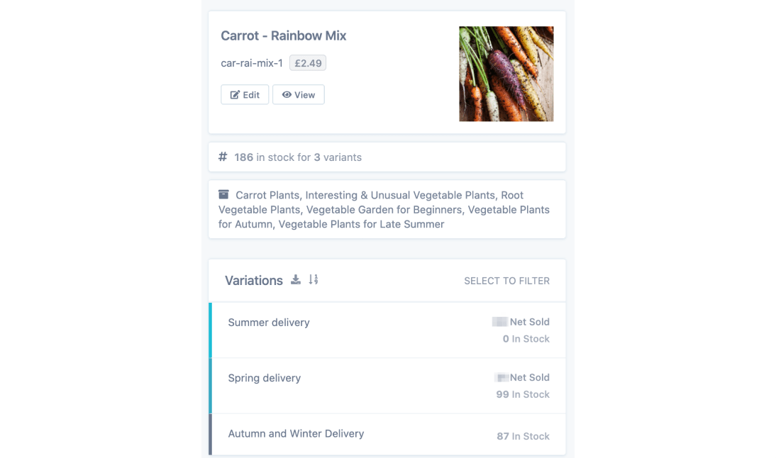 FoodBevBiz products page