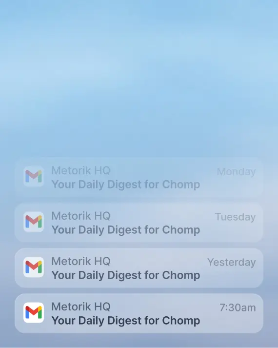 Email integration background